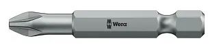 Бита PZ2 50 мм хвостовик E6,3 мм торсионная WERA 5997732251