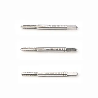 Метчики ручные HSS DIN 352, комплект 3 шт. M3X0,5, mte 26393