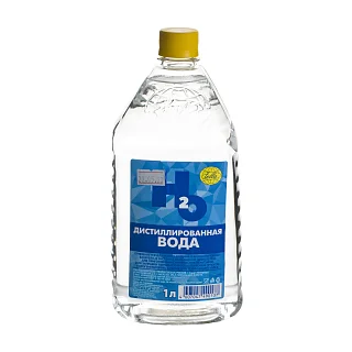 Вода дистиллированная 1л 0890104301
