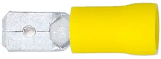 Наконечник изолированный 6,3х0,8 мм 4,0-6,0 мм² желтый папа 05589454