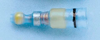 Соединитель термоусадочный, диаметр пучка 9,0 мм, желтый, Wurth 055592440