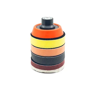 Набор полировальных кругов с подложкой Polishing Set №3 DT-0487
