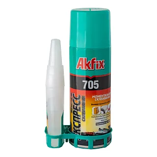 Набор суперклей + активатор 50 г + 200 мл, Akfix AN705_50