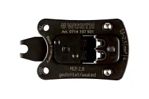 Матрица для MCP 2,8 мм с уплотнителем 1,5-4 мм2 Wurth 0714107531