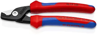 Кабелерез StepCut ступенчатый длина 160мм до 15 мм / 50 мм2 Knipex KN-9512160