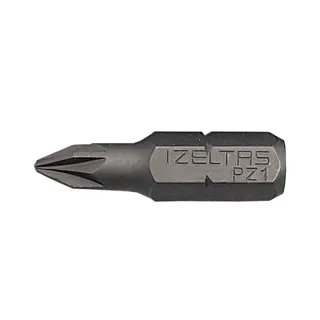 Бита PZ1 25 мм хвостовик С6,3 мм IZELTAS 4825210001