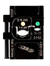 Матрица для изолированных наконечников 0,1-0,4 / 4-6 мм2 Wurth 0714107310