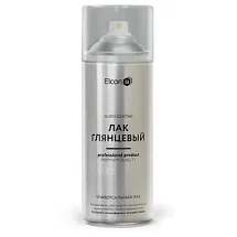 Лак акриловый глянцевый бесцветный 520/400 мл, Elcon 00-00462310 