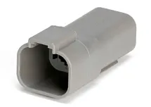 Разъем автомобильный 4 контакта розетка Deutsch DT DT04-4P 255520040