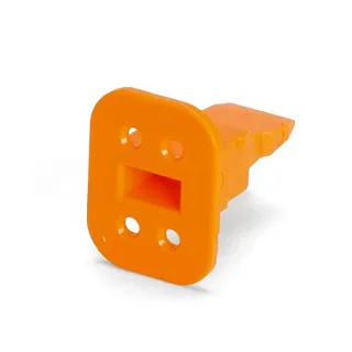Фиксатор вилки Deutsch DT 4 контакта W4S оранжевый 2555209104