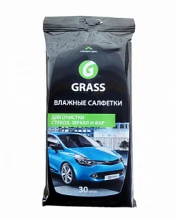 Салфетки влажные для очистки стекол, зеркал и фар IT-0313