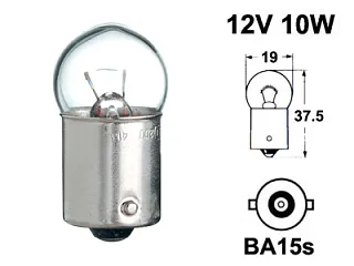 ЛАМПА R10W 12V 10W BA15S  5997749914