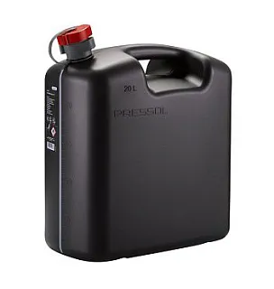 Канистра для бензина и дизтоплива 20 л PE с трубкой, Pressol 21147