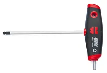 Отвертка Т-рукоятка с шестигранным шлицем (HEX) 10 мм, наконечник шаровидной формы, Wurth 061313110