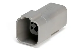 Разъем автомобильный 6 контактов розетка Deutsch DT DT04-6P 255520060