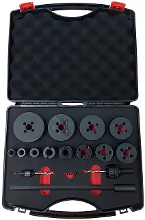 НАБОР КОРОНОК БИМЕТАЛЛ HSCO8 WR D19-76MM 16ПР 1632900291