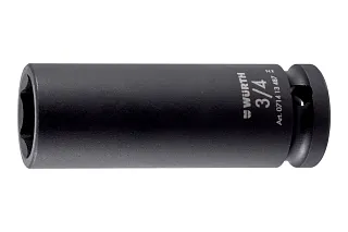 Головка торцевая ударная шестигранная удлиненная 3/4