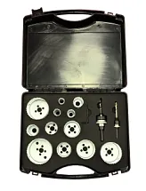 Набор бимет. коронок COBALT, 14 шт. (19, 22, 25, 32, 35, 38, 44, 51, 57, 64, 68, 76, 2 адаптера)  HS-BIM-CO-PS14-01 