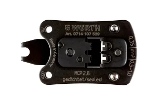Матрица для MCP 2,8 мм с уплотнителем 0,35-1 мм2 Wurth 0714107529