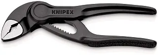 Клещи переставные COBRA XS зев 28 мм длина 100 мм Knipex KN-8700100