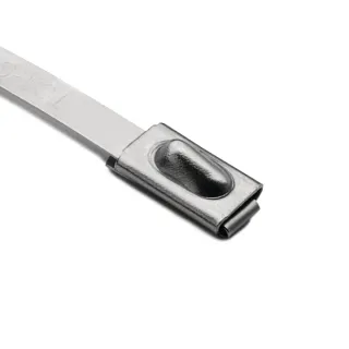 Хомут металлический AISI 304 4,6х362 мм, HellermannTyton 9500008119