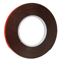 Лента монтажная двухсторонняя черная 6 мм 10м, блистер, mte 2894909106 