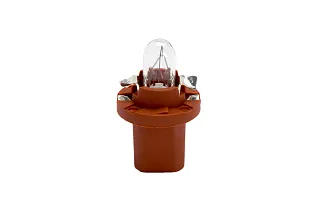 ЛАМПА 24V 1.2W BX8.5D ПЛ.ЦОК КОРИЧН 0720165540