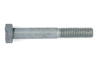 Болт DIN 931 с шестигранной головкой неполная резьба М10х80 горячеоцинкованный (TZN) 8.8U 005961080