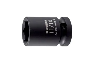 Головка торцевая ударная шестигранная 11/16