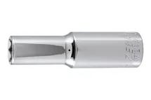 Головка торцевая шестигранная удлиненная 7/16" 1/2" дюймовая ZEBRA Wurth 0712132351