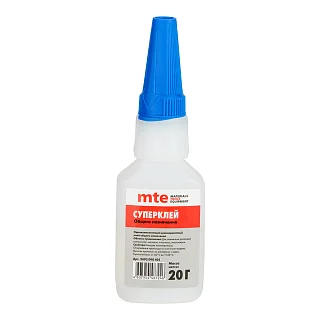Суперклей универсальный 401 20 г, mte 2893090401