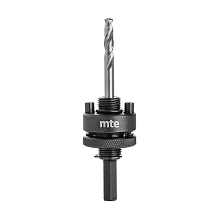 Оправки для коронок биметалл HSS Сo8% 32-200 мм, 6-гранный хвостовик, mte 263202