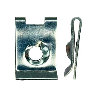 Гайка листовая для BMW, покрытие A2E, форма А, размер 13 х 20,8мм, отверстие D5,5мм 050011577