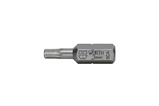 Бита шестигранная HEX 3 мм 25 мм хвостовик С6,3 мм Wurth 061417693
