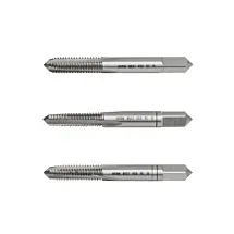 Метчики ручные HSS DIN 352, комплект 3 шт. M6X1,0, mte 26396 