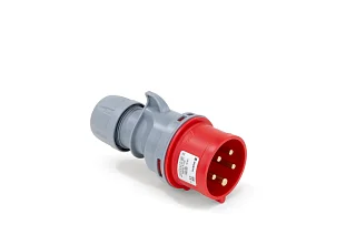 ВИЛКА CEE 5КОНТ 16A 400V КРАСН ELMO 0969701516