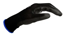 Перчатки PU BLACK р.6, Wurth 0899401156