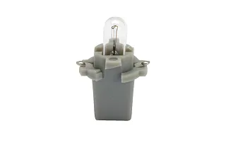 ЛАМПА 12V 1.2W B8.7D ПЛ.ЦОК СЕРЫЙ 07201651