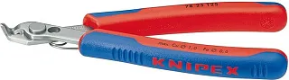 Бокорезы прецизионные для электроники Electronic Super Knips для Cu 1 мм Fe 0,6 мм длина губок 5,5 мм Knipex KN-7823125