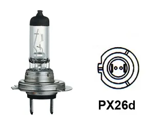 ЛАМПА H7 12V 55W PX26D  5997749902