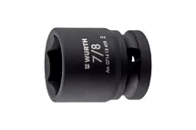 Головка торцевая ударная шестигранная 7/8" 1/2" дюймовая Wurth 071413 459