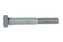 Болт DIN 931 с шестигранной головкой неполная резьба М12х180 горячеоцинкованный (TZN) 8.8U 0059612180