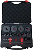 НАБОР КОРОНОК БИМЕТАЛЛ HSCO8 WR D19-76MM 16ПР 1632900291 