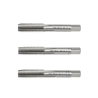 Метчики ручные HSS DIN 352, комплект 3 шт. M8X1,25, mte 26398