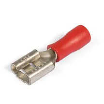 Наконечник изолированный 6,3х0,8 мм 0,5-1,0 мм² красный мама 65589051
