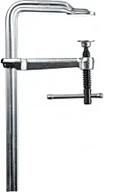 Струбцина серии classiX GS цельнометаллическая F-образная 120/1000, максимальное усилие 5 кН, Т-образная рукоятка, Bessey BE-GS100K