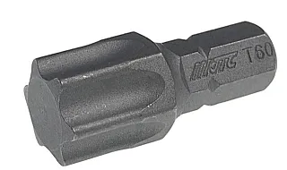 Бита Торкс T60 30 мм хвостовик С8,0 мм 5/16