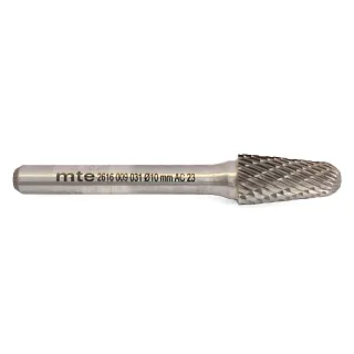 Борфрезы твердосплавные MX форма L D10X20X6 мм, mte 2616009031