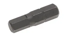 Бита шестигранная HEX 7 мм 30 мм хвостовик C8,0 мм (5/16") JTC JTC-1253007