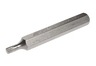 Бита 12 гранная звездочка XZN (SPLINE) M5 75 мм хвостовик 10 мм JTC JTC-1367505